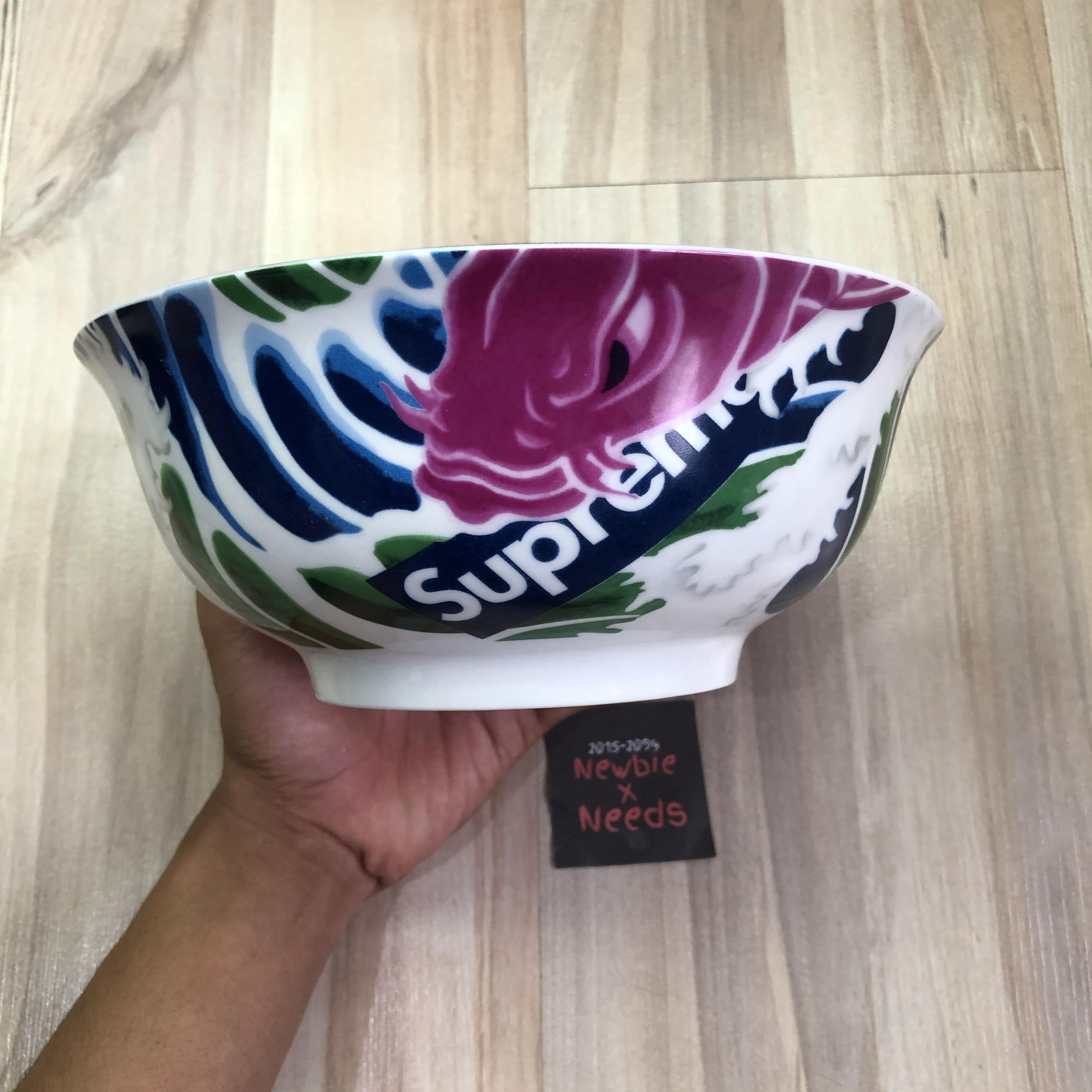SS20 Supreme Waves Ceramic Bowl/Mangkuk Supreme– newbie-x-needs