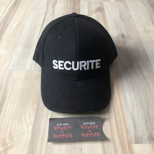 Vetements Securite Cap Black/Topi Vetements Securite Hitam– newbie